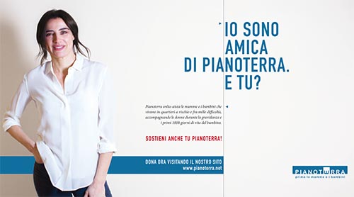 Luisa Ranieri per Pianoterra Luisa Ranieri per Pianoterra