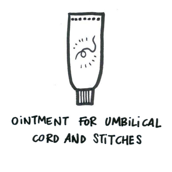 Ointment for Umbilical Cord and Stitches Pianoterra Onlus