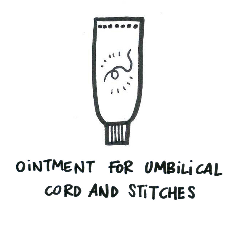 Ointment for Umbilical Cord and Stitches Pianoterra Onlus